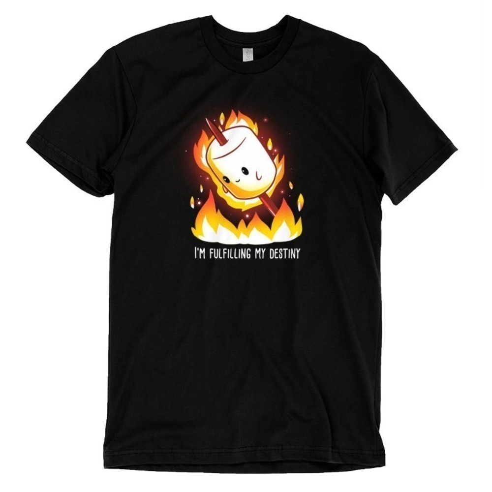 Marshmello Fulfilling My Destiny Quote Fan Graphic T-Shirt